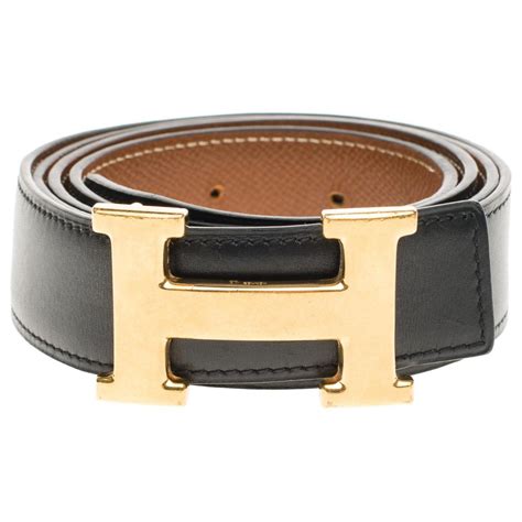 ceinture cuir pour boucle hermes|Ceinture en cuir HERMÈS pour Femme .